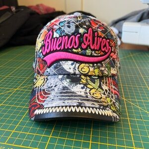 Robin Ruth "Buenos Aires" leather brim hat